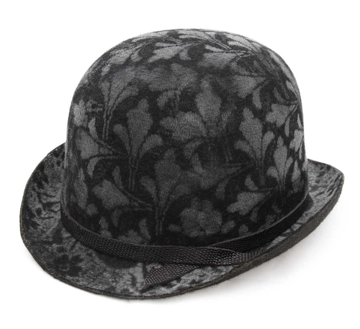 Chapeau de cérémonie grey felt Chapeau de cérémonie grey felt