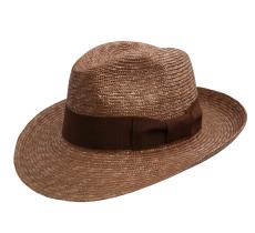 Classic fedora paille lar