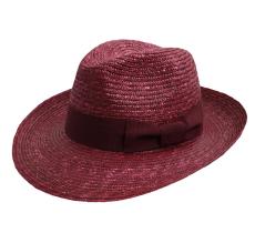 Classic fedora paille lar